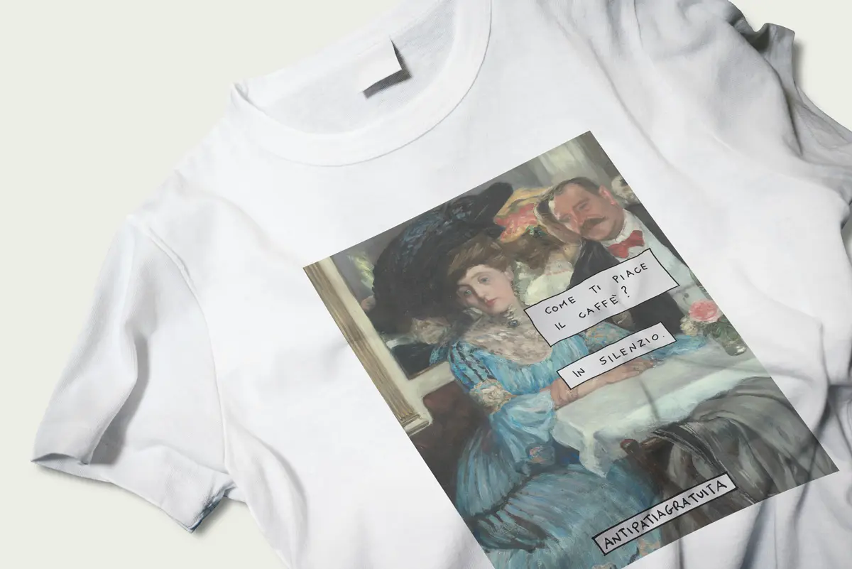 T-shirt "In silenzio" - immagine 3