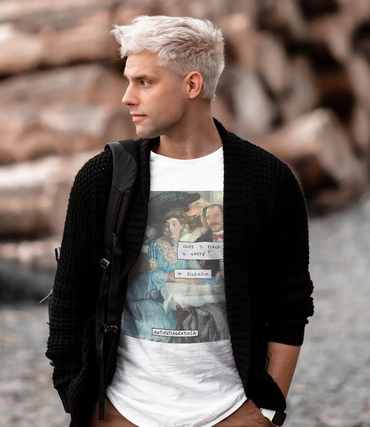 T-shirt "In silenzio" - immagine 5