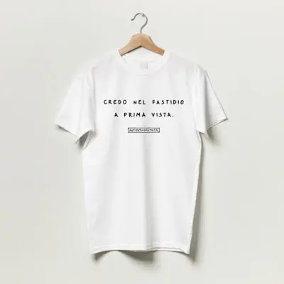 T-shirt "Fastidio"
