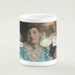 Tazza in ceramica "In silenzio"