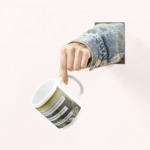 Tazza in ceramica "Persone mattiniere"