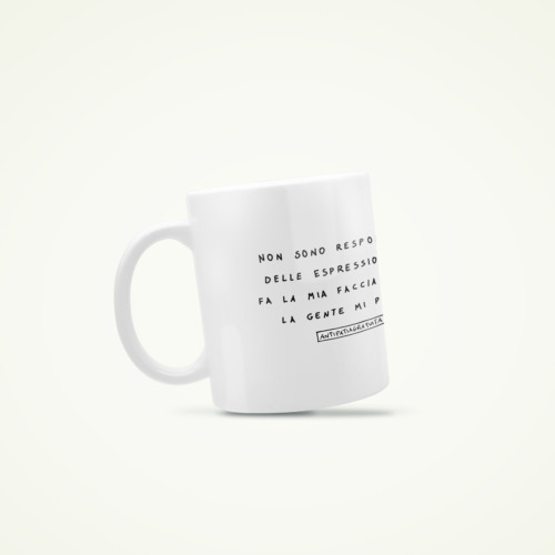 Tazza in ceramica "Espressioni"