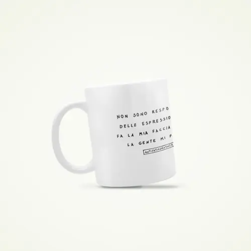 Tazza in ceramica "Espressioni"