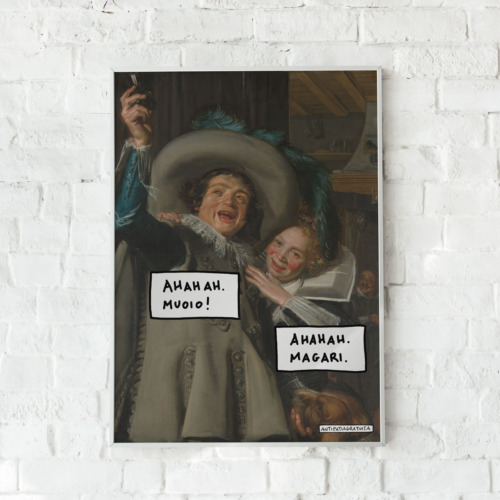 Poster 50x70 "Magari"