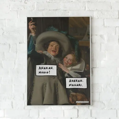 Poster 50x70 "Magari"