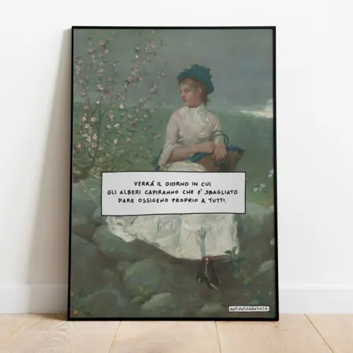 Poster 50x70 "Alberi"