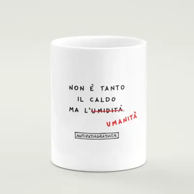 Tazza in ceramica "Umanità"