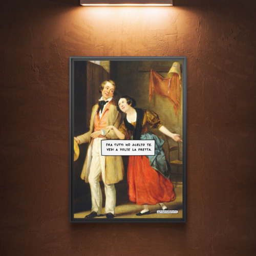 Poster 50x70 "Fra tutti ho scelto te"