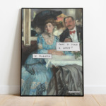 Poster 50x70 "In silenzio"