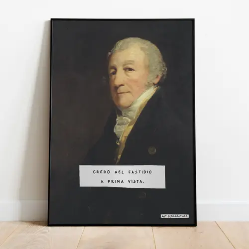 Poster 50x70 “Fastidio”