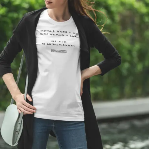 T-shirt “Abbastanza in gamba”