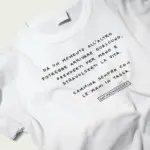 T-shirt "Mani in tasca"