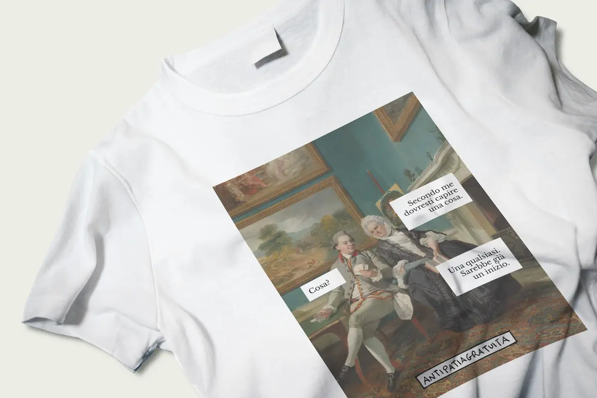 T-shirt "Dovresti capire una cosa" - immagine 5