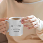 Tazza in ceramica "Abbastanza in gamba"