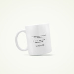 Tazza in ceramica "Del tuo meglio"