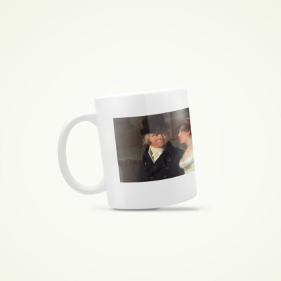Tazza in ceramica "Due criceti"