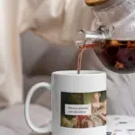 Tazza in ceramica "Una persona così silenziosa"