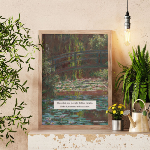 Poster 50x70 "Del tuo meglio"