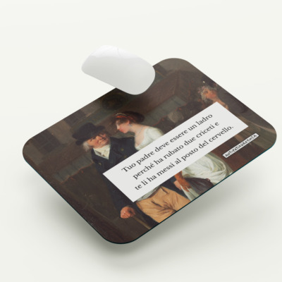 Mouse Pad "Due criceti"