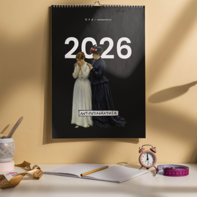 Calendario da parete Antipatia Gratuita 2026