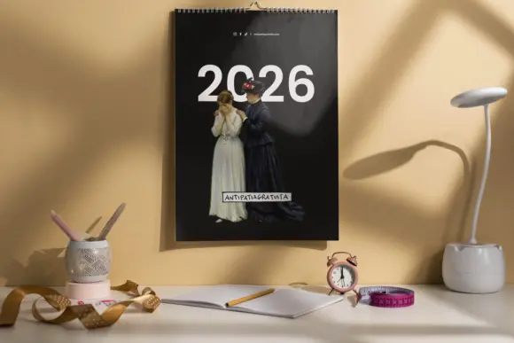 Calendario da parete Antipatia Gratuita 2026