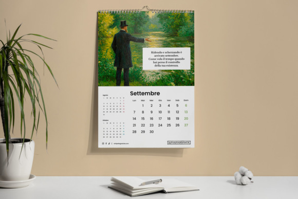 Calendario da parete Antipatia Gratuita 2026