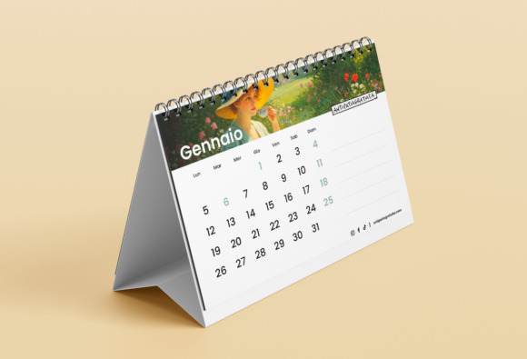 Calendario da tavolo Antipatia Gratuita 2026