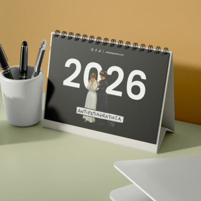 Calendario da tavolo Antipatia Gratuita 2026