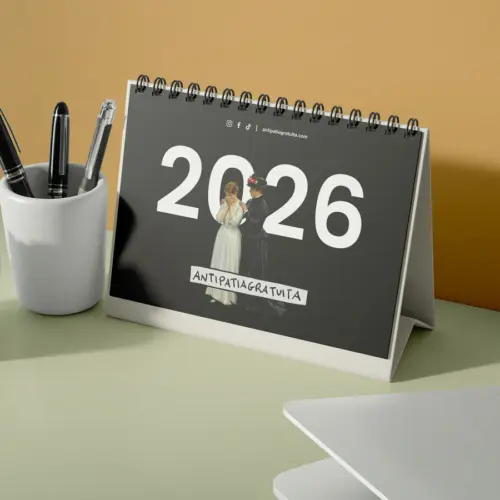 Calendario da tavolo Antipatia Gratuita 2026
